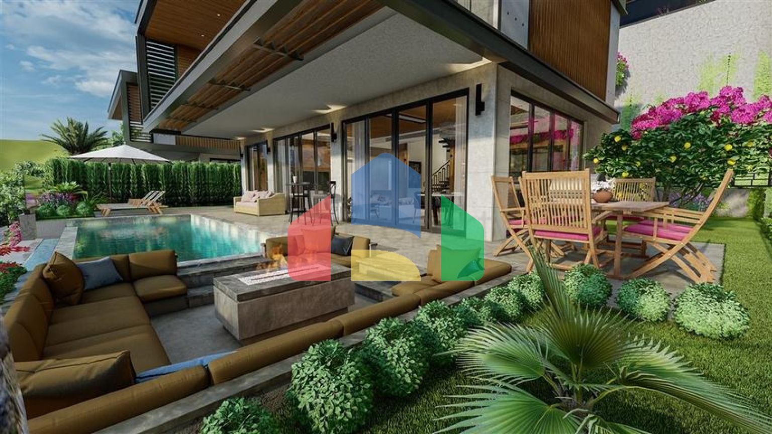 Новий проект Вілл в районі Бекташ в самому центрі Аланії