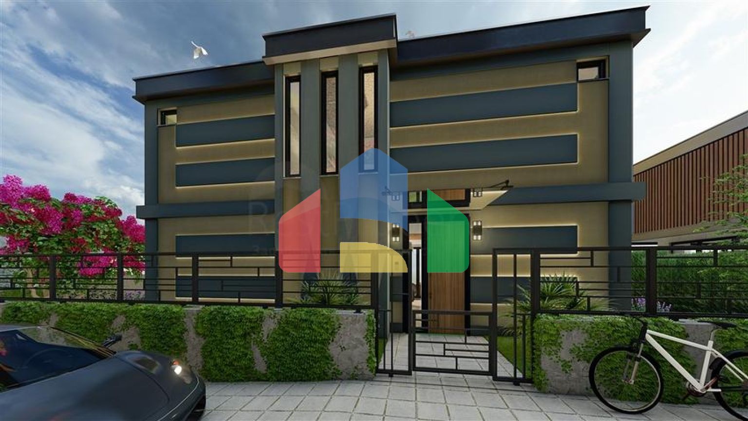 Новий проект Вілл в районі Бекташ в самому центрі Аланії