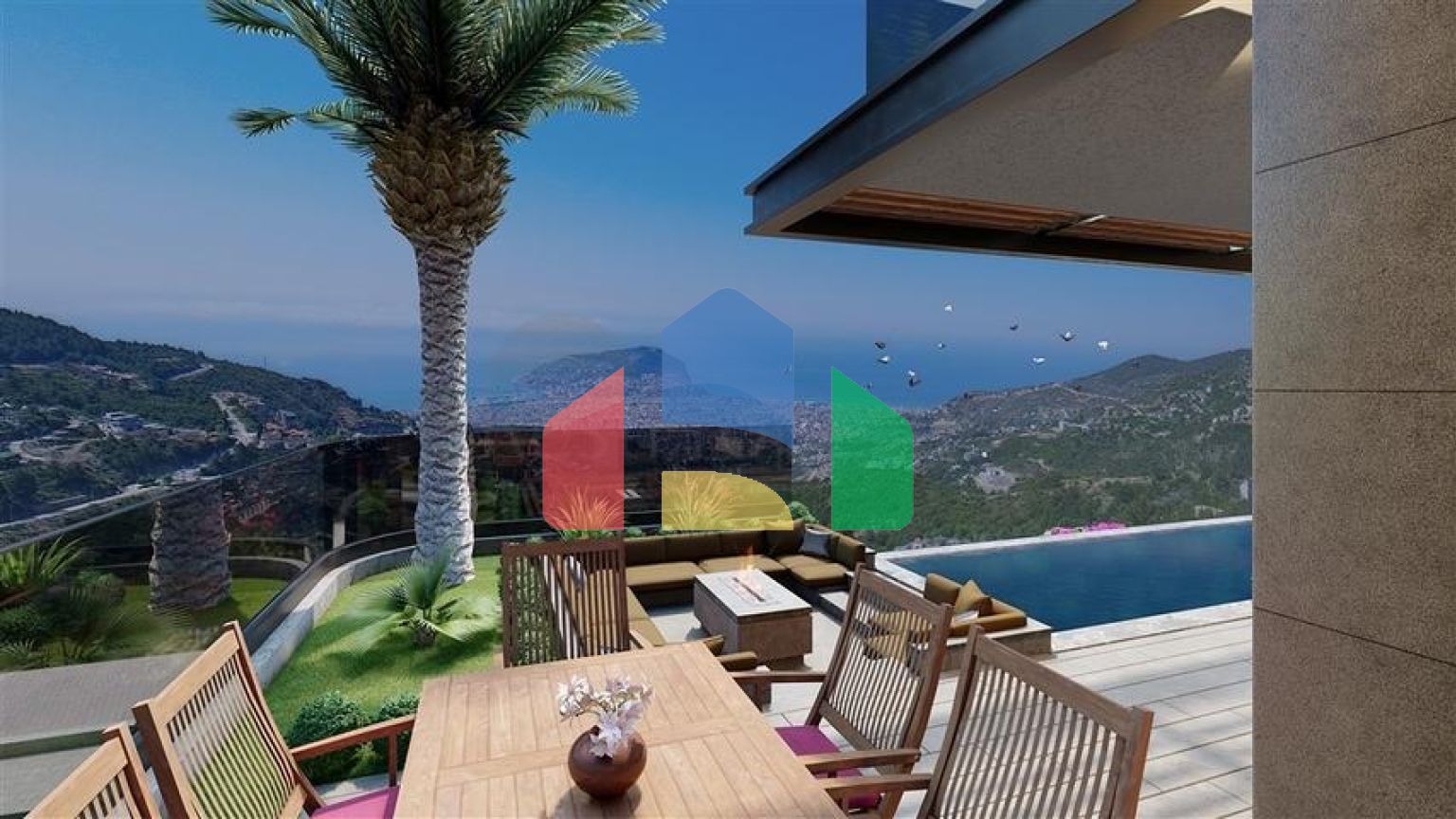 Новий проект Вілл в районі Бекташ в самому центрі Аланії