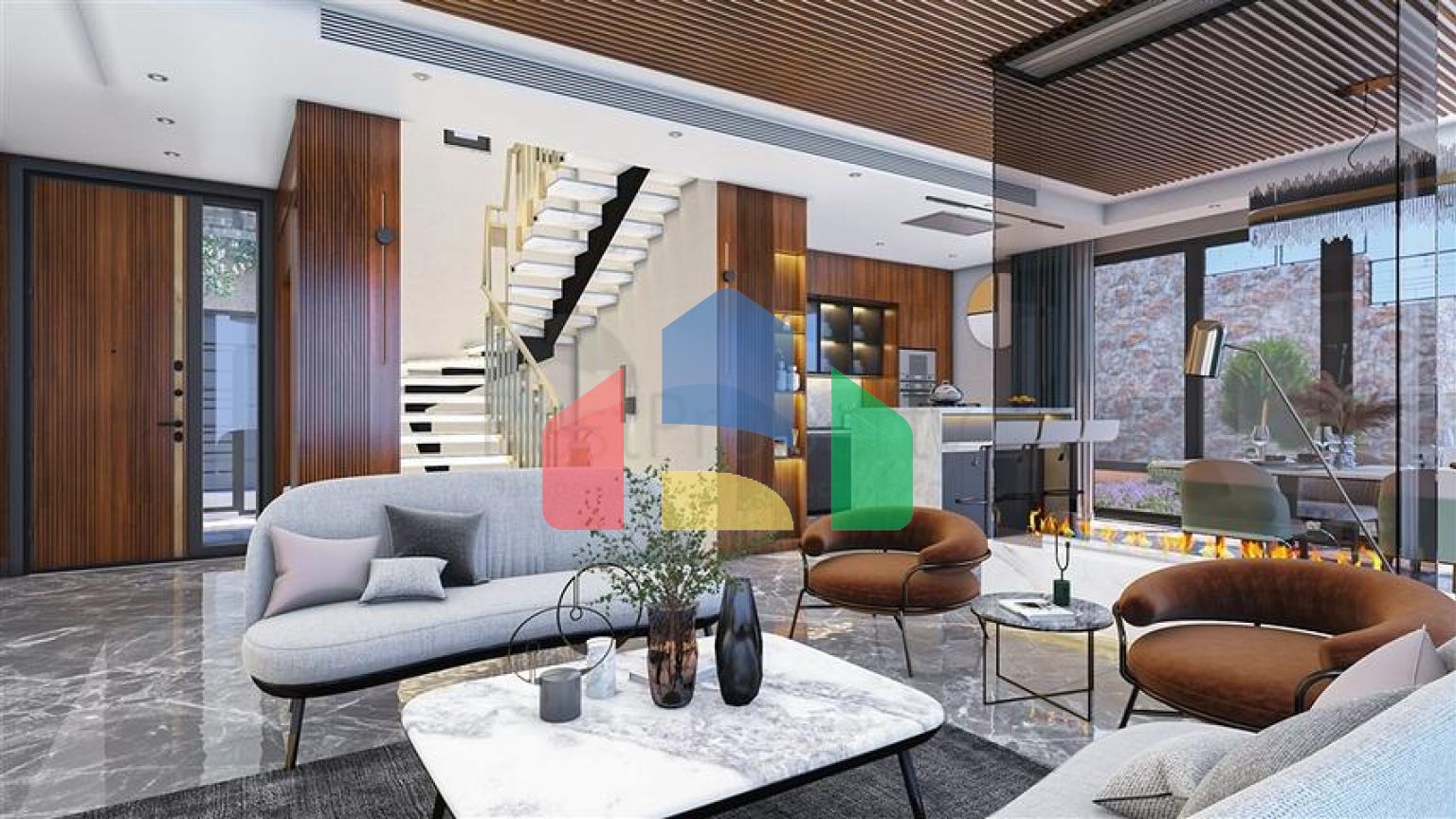 Новий проект Вілл в районі Бекташ в самому центрі Аланії