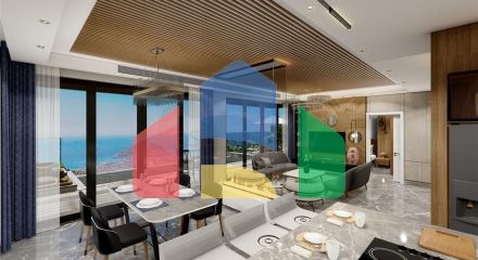 Новий проект Вілл в районі Бекташ в самому центрі Аланії