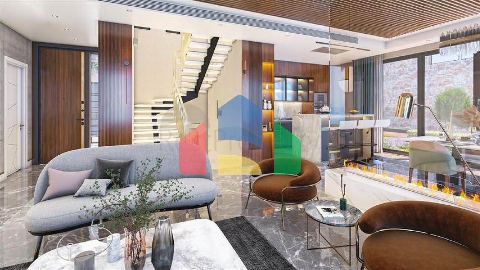 Новий проект Вілл в районі Бекташ в самому центрі Аланії