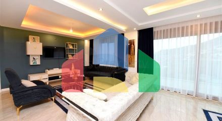 Розкішна вілла під громадянство плануванням 5 + 1 в Аланії