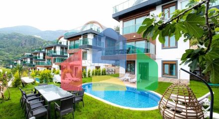 Розкішна вілла під громадянство плануванням 5 + 1 в Аланії