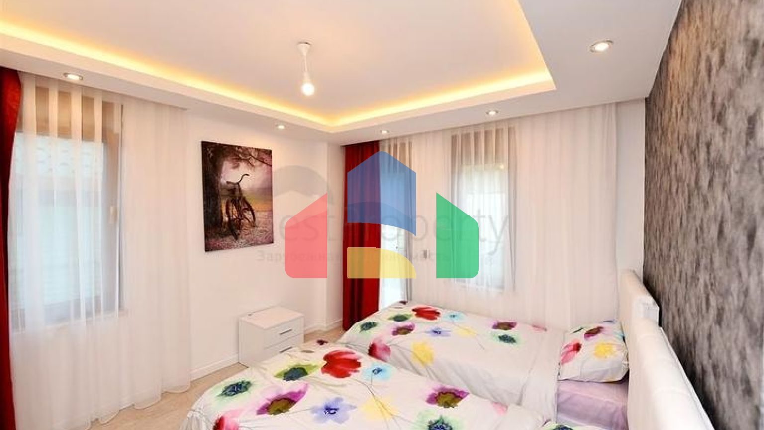 Розкішна вілла під громадянство плануванням 5 + 1 в Аланії