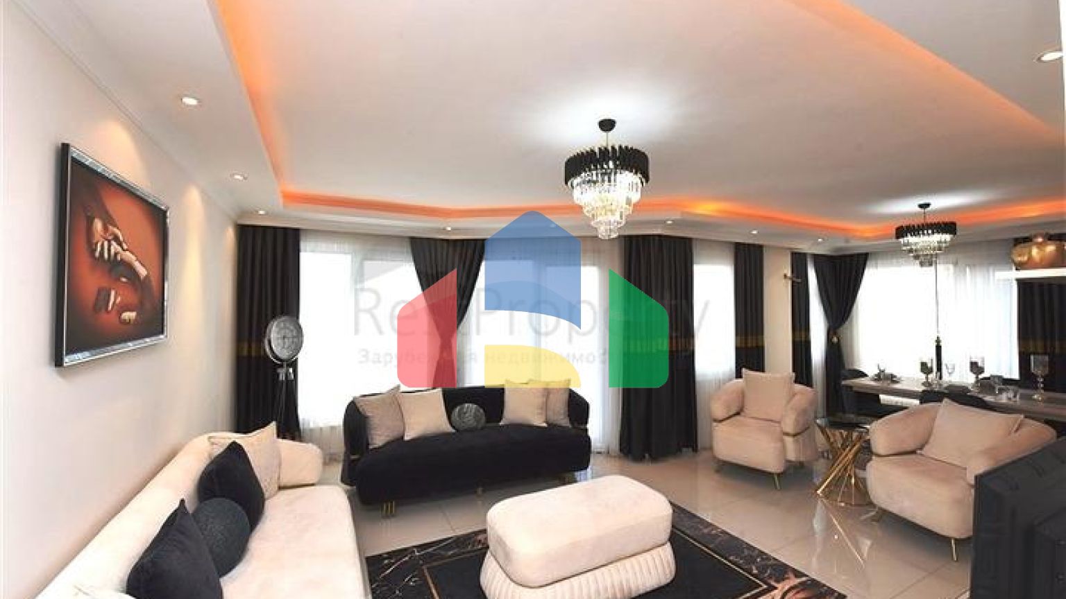 Пентхаус планировкой 2+1 на Клеопатре