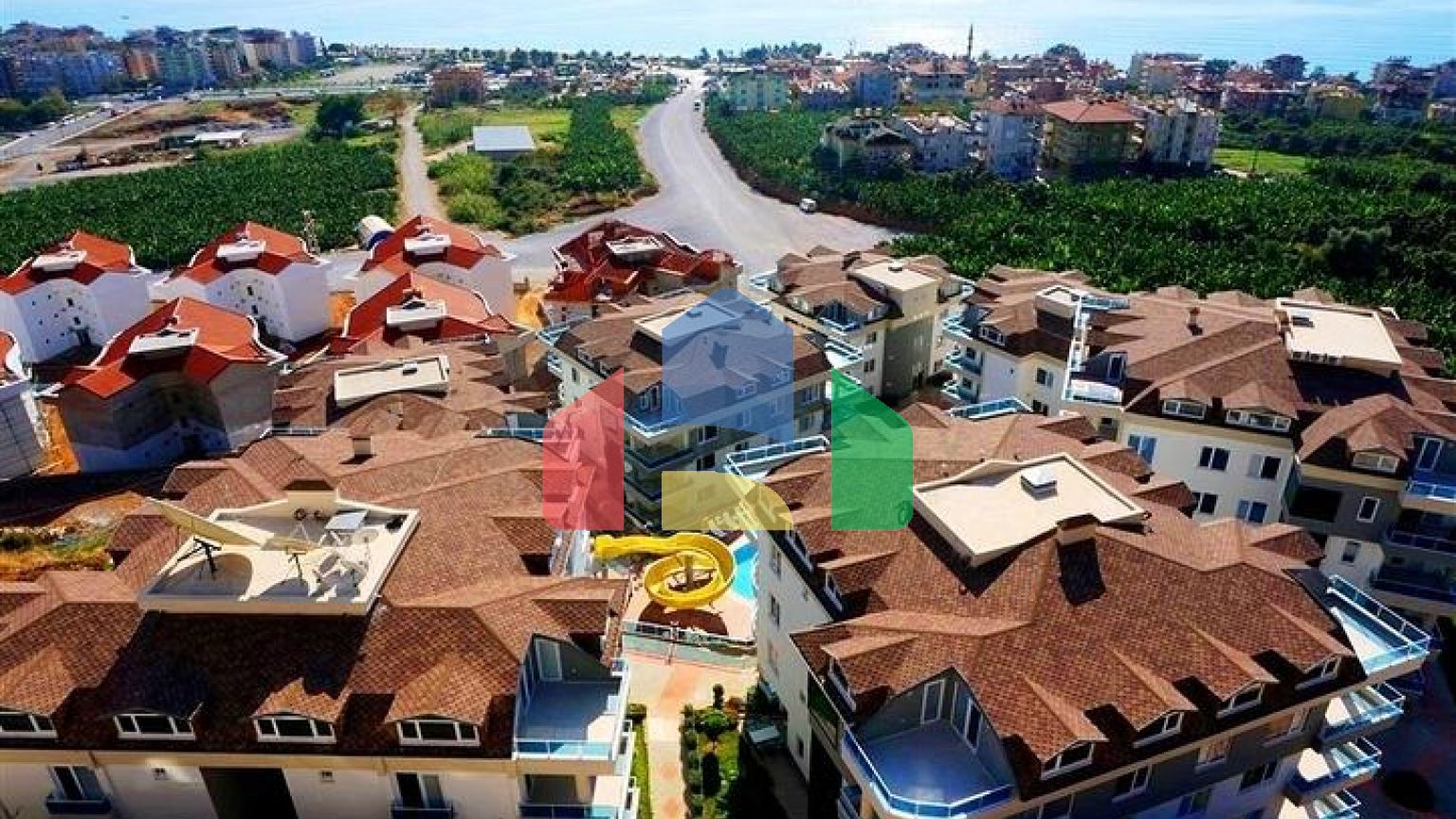 Пентхаус планировкой 2+1 на Клеопатре