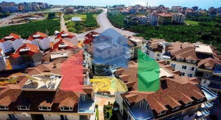 Пентхаус планировкой 2+1 на Клеопатре