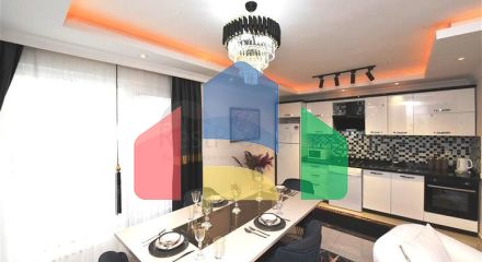 Пентхаус планировкой 2+1 на Клеопатре