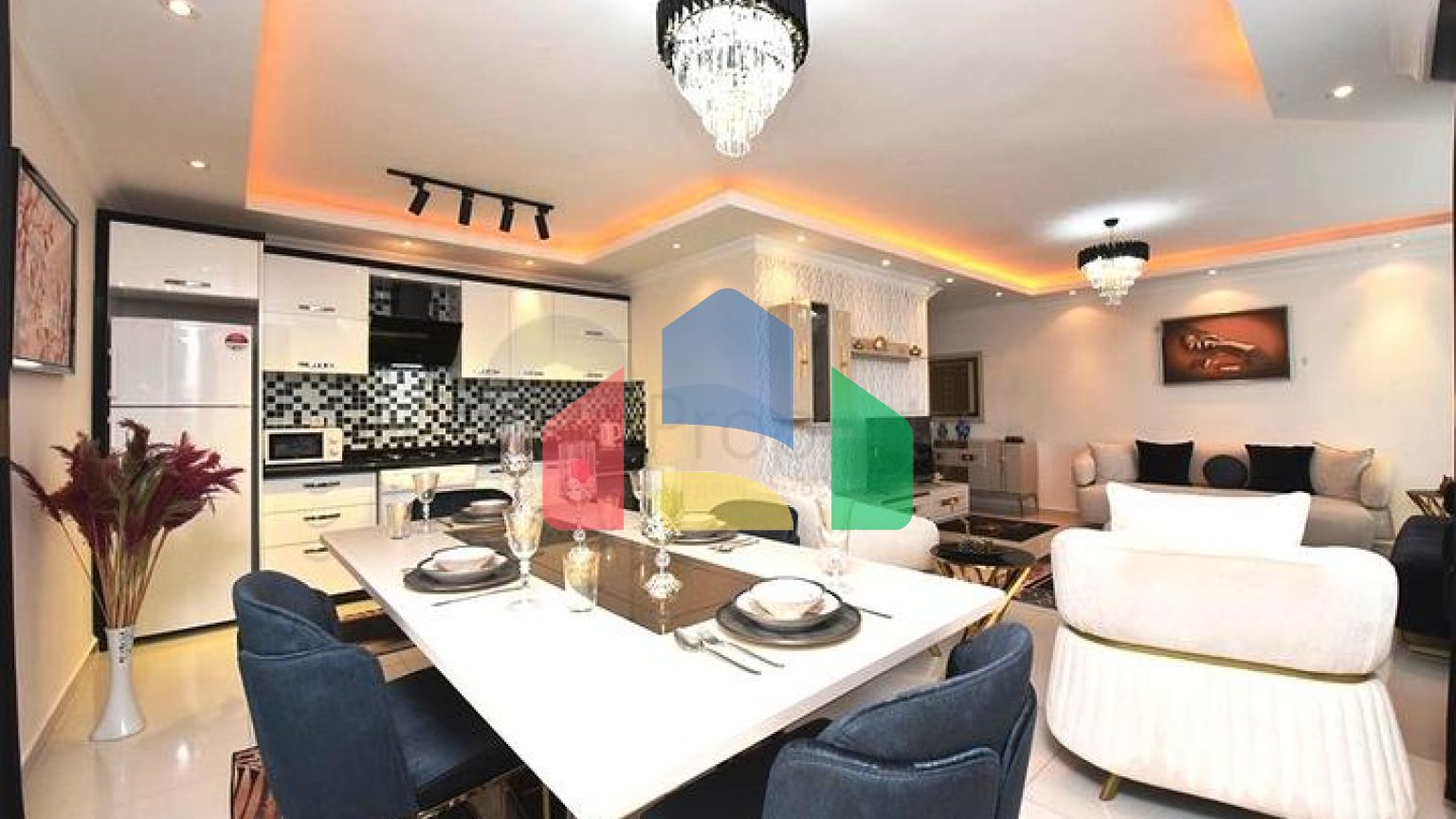 Пентхаус планировкой 2+1 на Клеопатре