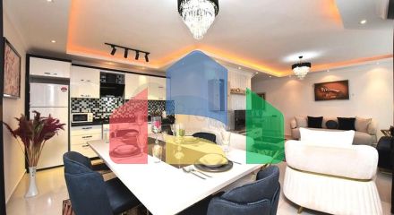 Пентхаус планировкой 2+1 на Клеопатре