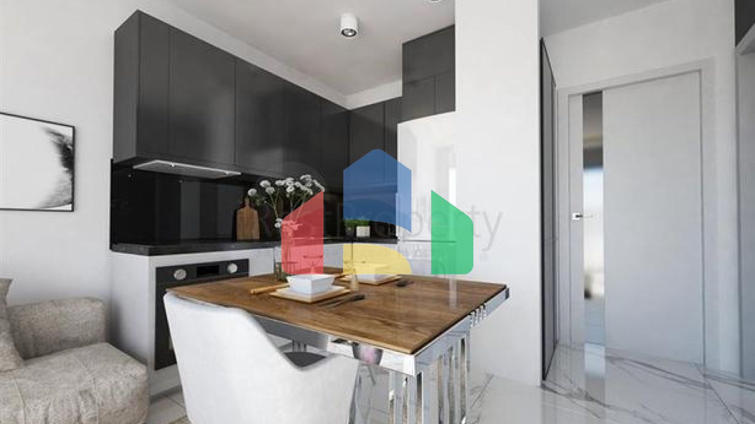 Инвестиционный проект в центре Алании в 200 м от моря