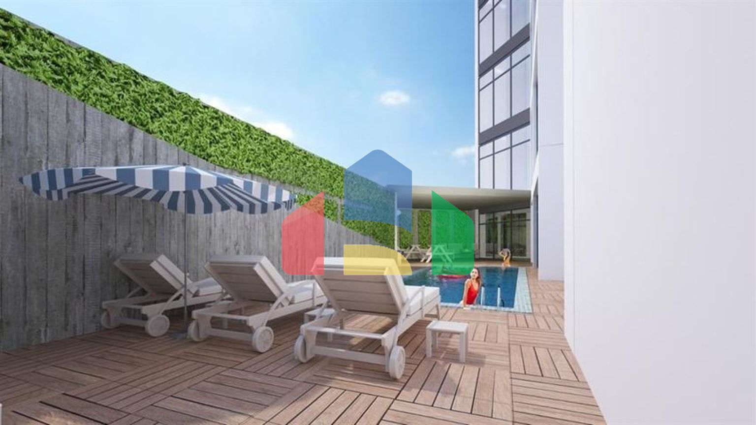 Инвестиционный проект в центре Алании в 200 м от моря