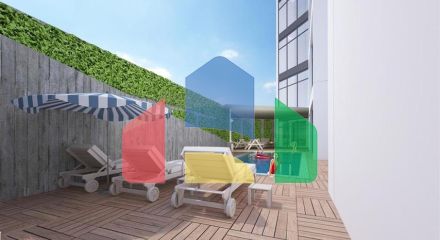 Инвестиционный проект в центре Алании в 200 м от моря