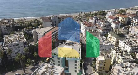 Инвестиционный проект в центре Алании в 200 м от моря