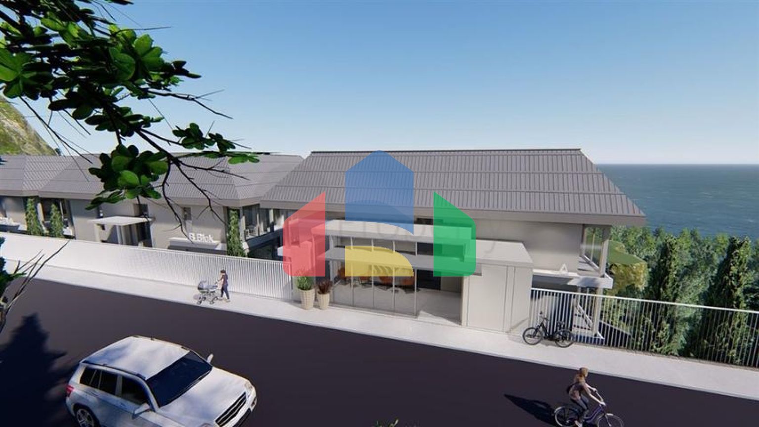 Премиальный комплекс у подножья крепости в Алании