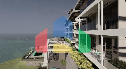 Премиальный комплекс у подножья крепости в Алании