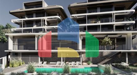 Премиальный комплекс у подножья крепости в Алании