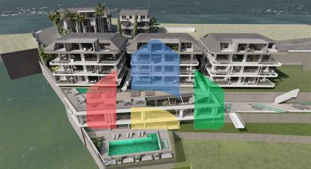 Премиальный комплекс у подножья крепости в Алании