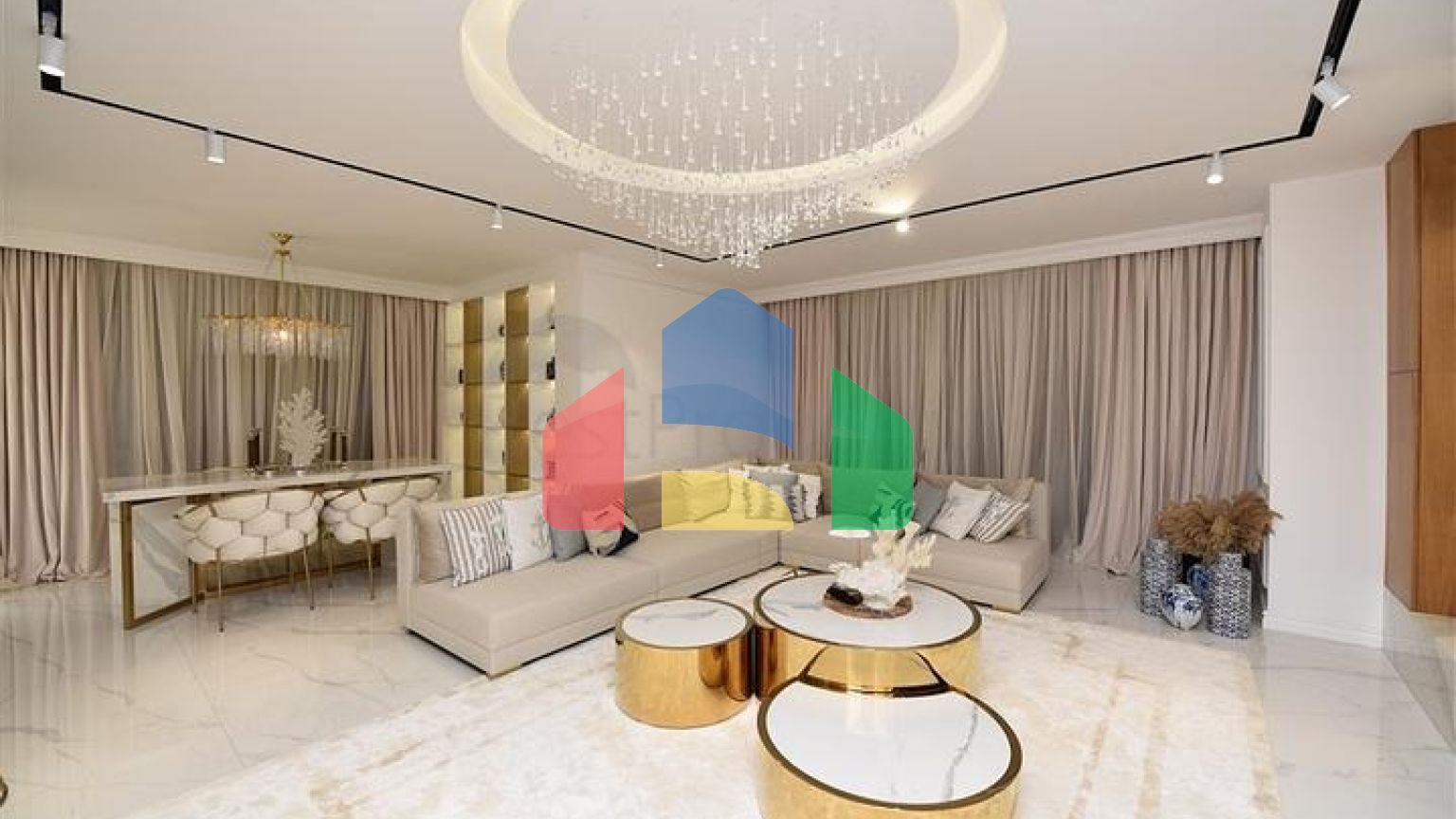 Розкішна квартира 4 + 1 в престижному комплексі Аланії