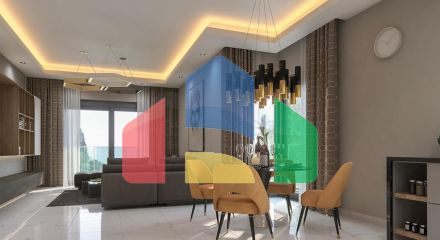 Квартира в новом доме, центр Аланьи район пляжа Клеопатра