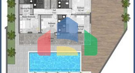 Luxury villas for sale in Alanya -sea view -Under construction -in Kargicak / Alanya