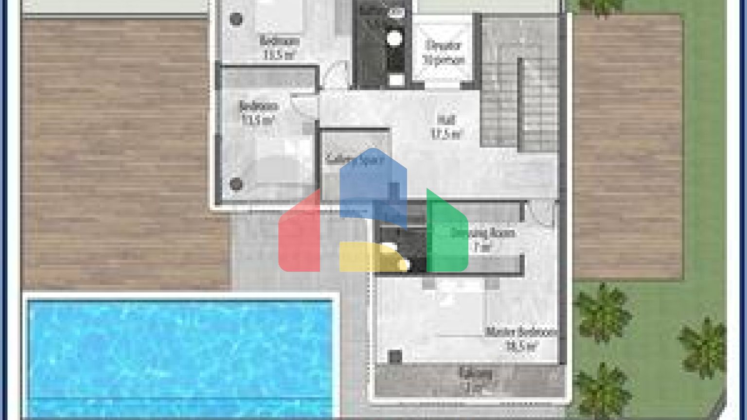 Инвестиционный проект роскошных вилл в комплексе района Тепе