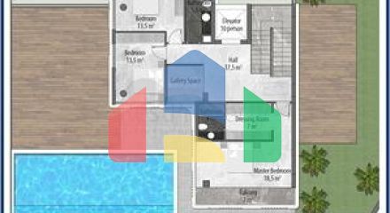 Инвестиционный проект роскошных вилл в комплексе района Тепе