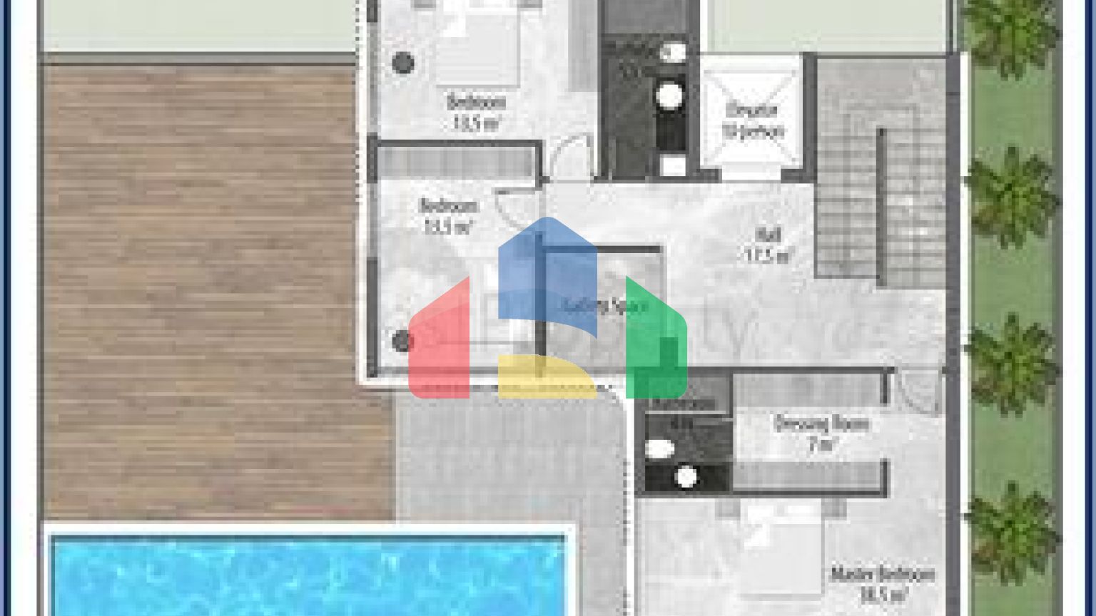 Инвестиционный проект роскошных вилл в комплексе района Тепе