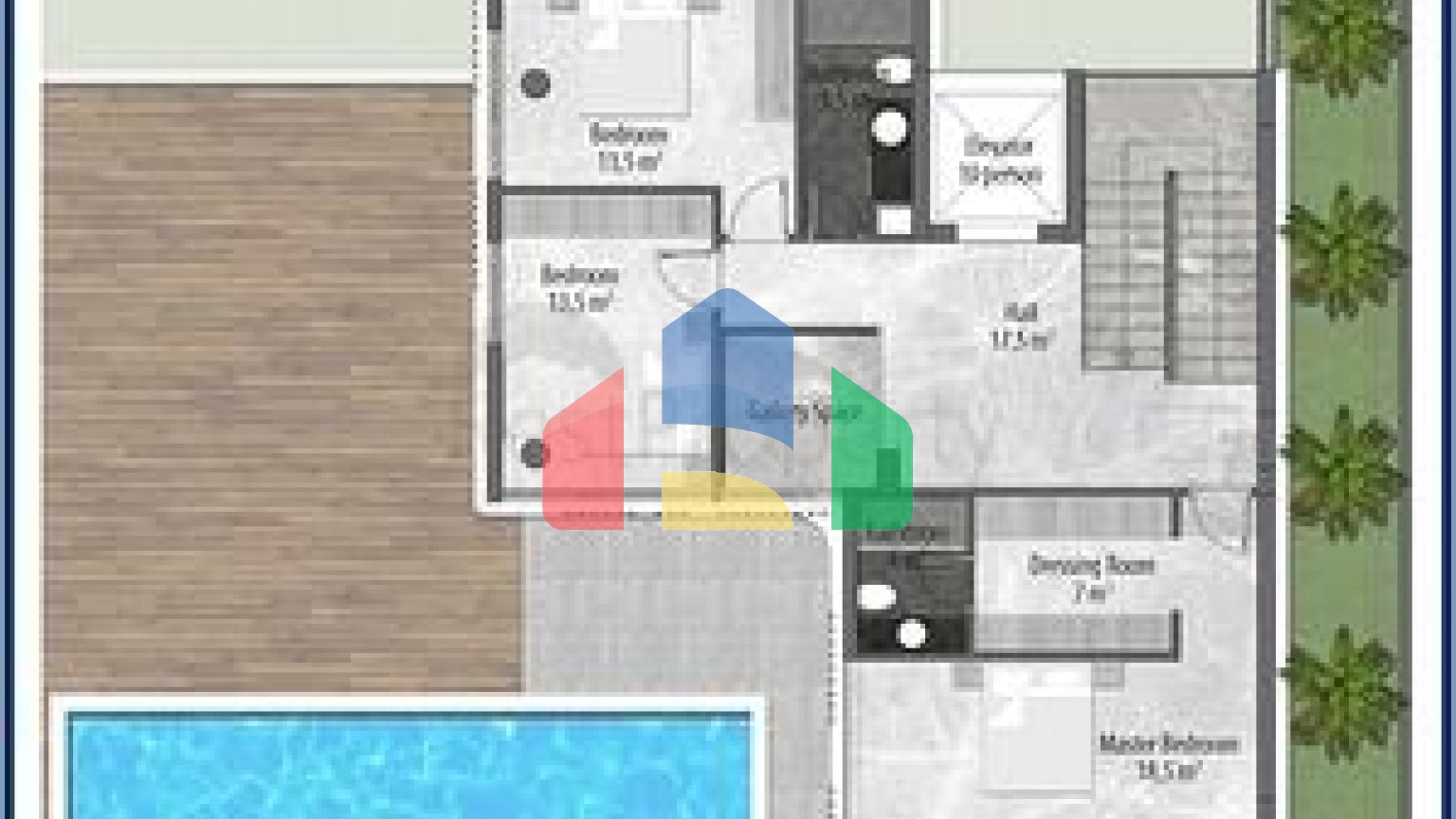 Инвестиционный проект роскошных вилл в комплексе района Тепе