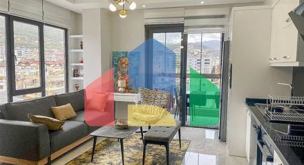 1+1 apartment in the very center of Alanya