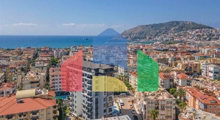 Квартира планировкой 1+1 в самом центре Алании