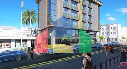 An investment project in the very center of Alanya