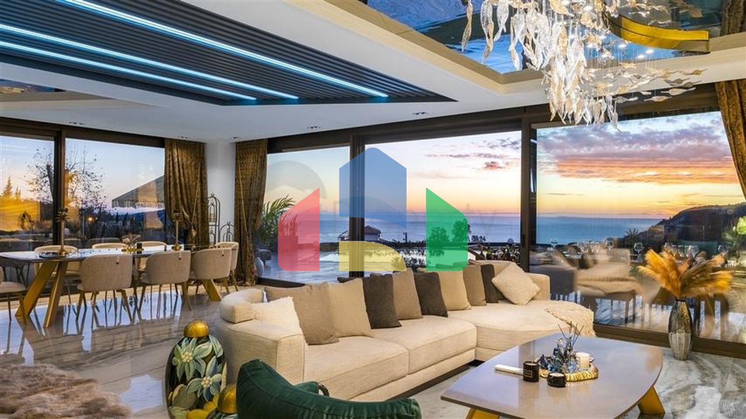 Шикарные виллы с панорамным видом на Средиземное море