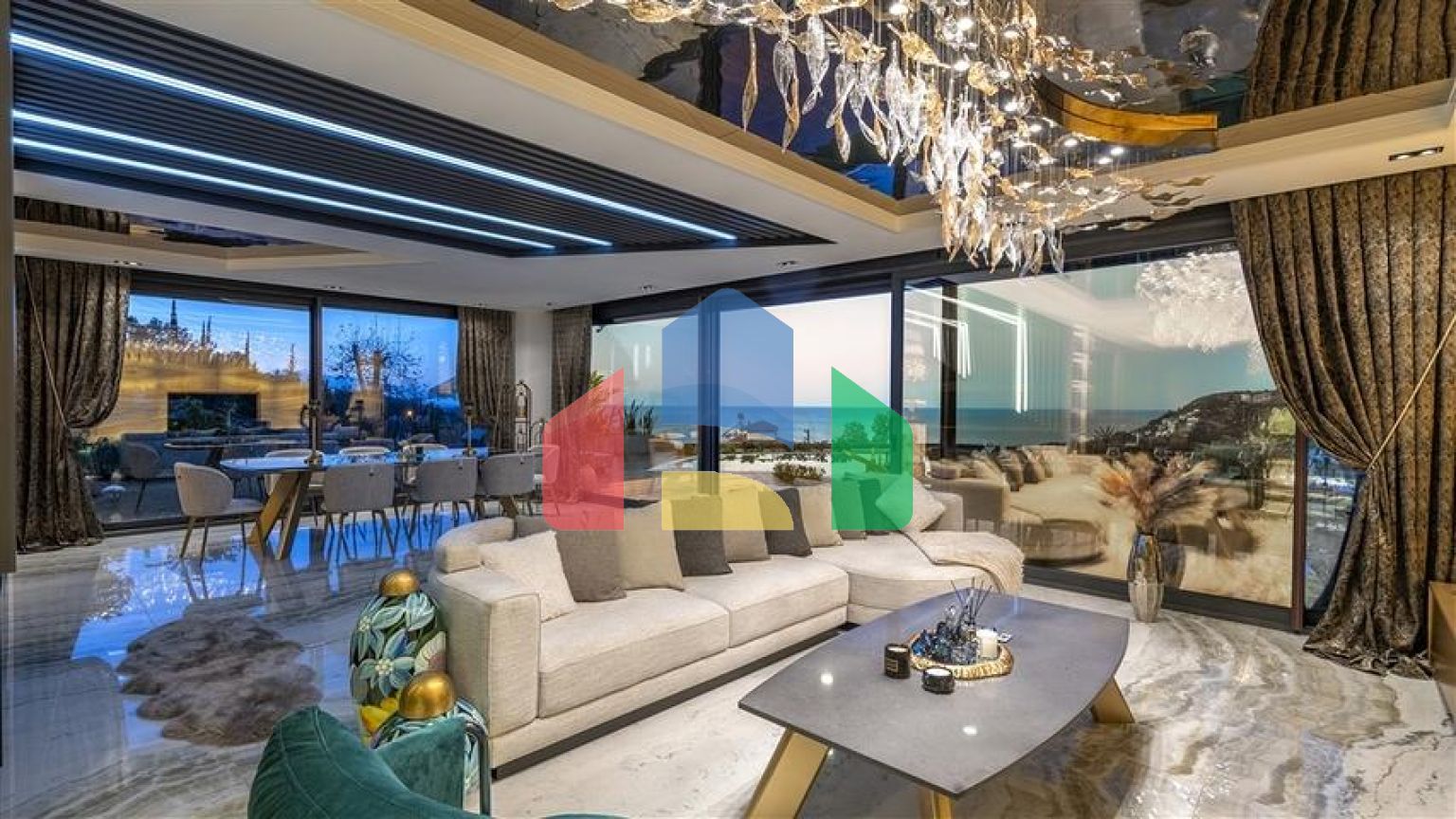 Шикарные виллы с панорамным видом на Средиземное море