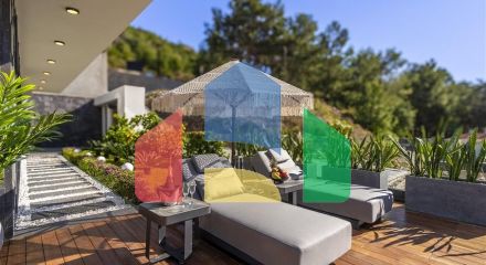 Шикарные виллы с панорамным видом на Средиземное море