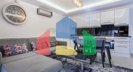 Апартаменты 1+1 в центре Алании
