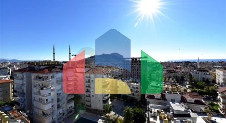 Пентхаус 2 + 1 з видом на море на Клеопатрі