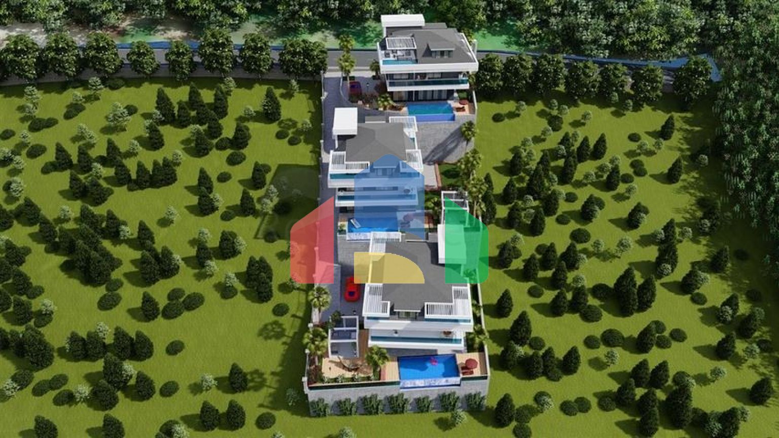 Розкішна вілла в центрі Аланії