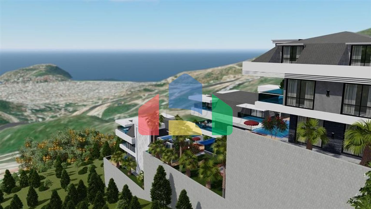 Розкішна вілла в центрі Аланії