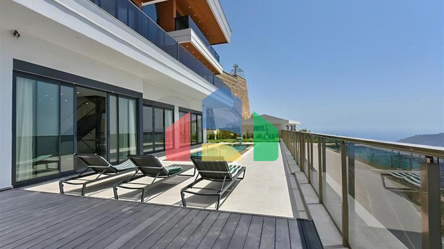 Вілли з приголомшливим видом в районі Бекташ