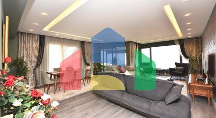 3+1 penthouse for sale in Alanya fortress