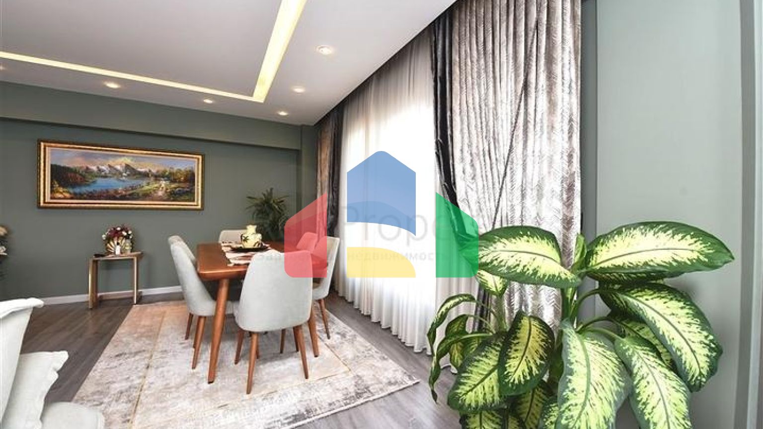 Продается пентхаус 3+1 на крепости в Алании