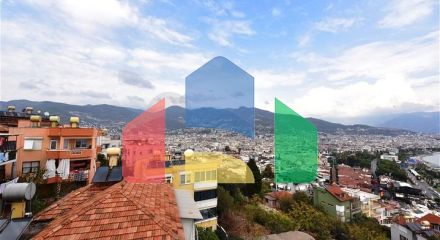 Продается пентхаус 3+1 на крепости в Алании