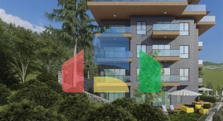 Investment project in the center of Alanya