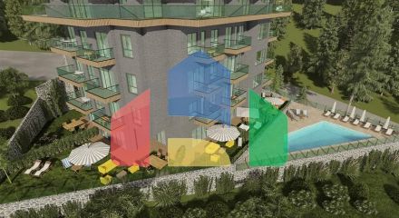 Investment project in the center of Alanya