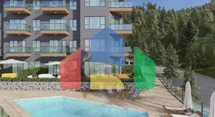 Investment project in the center of Alanya