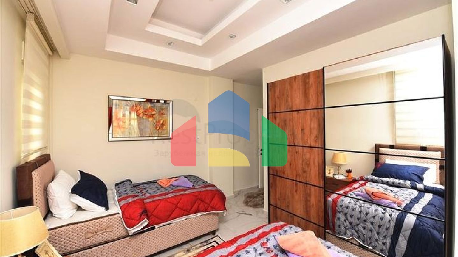 Садовий дуплекс в центрі Аланії