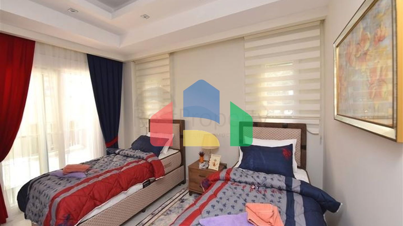 Садовий дуплекс в центрі Аланії