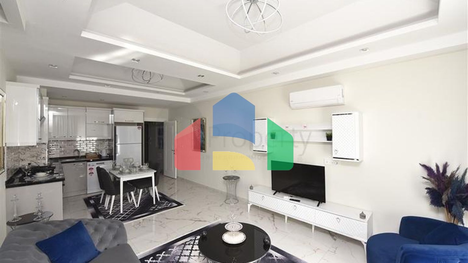 Садовий дуплекс в центрі Аланії